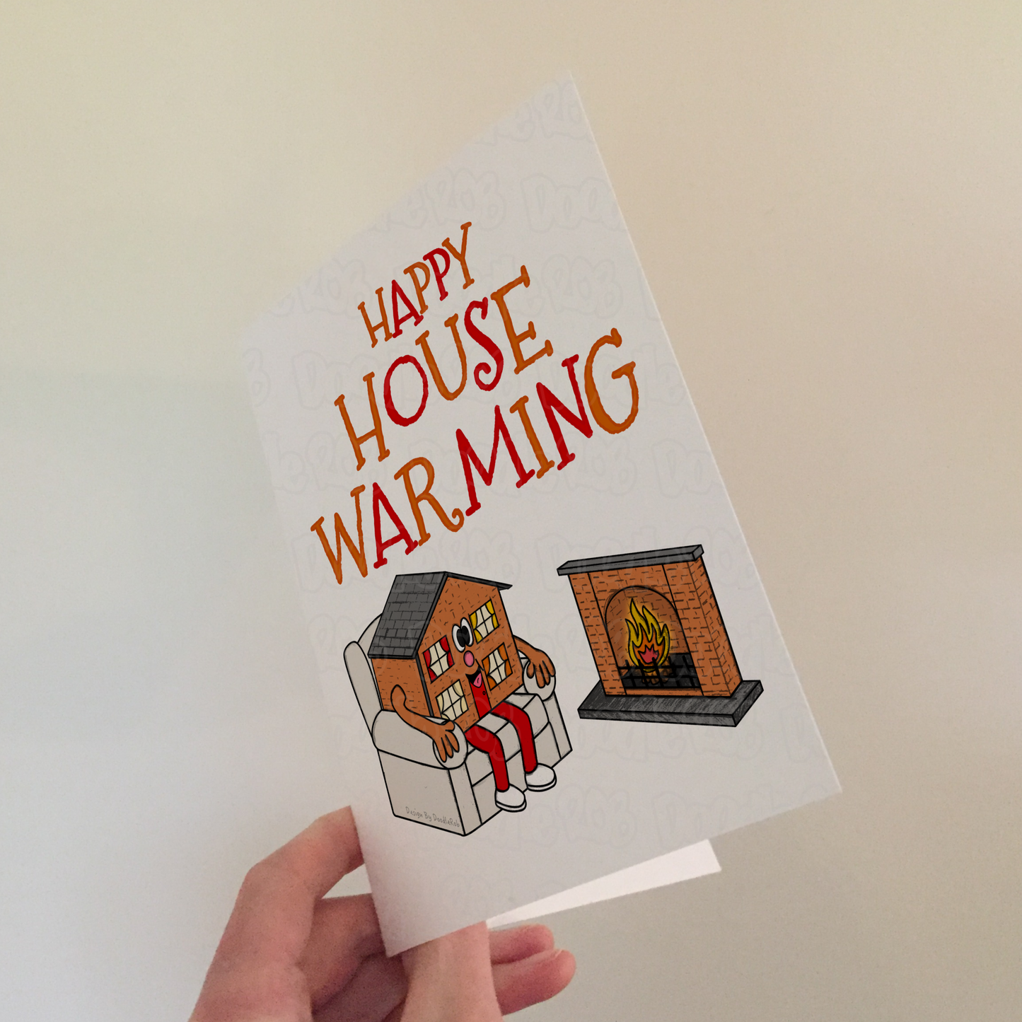 Funny Housewarming Card - Happy House Warming - New Home Greeting Card