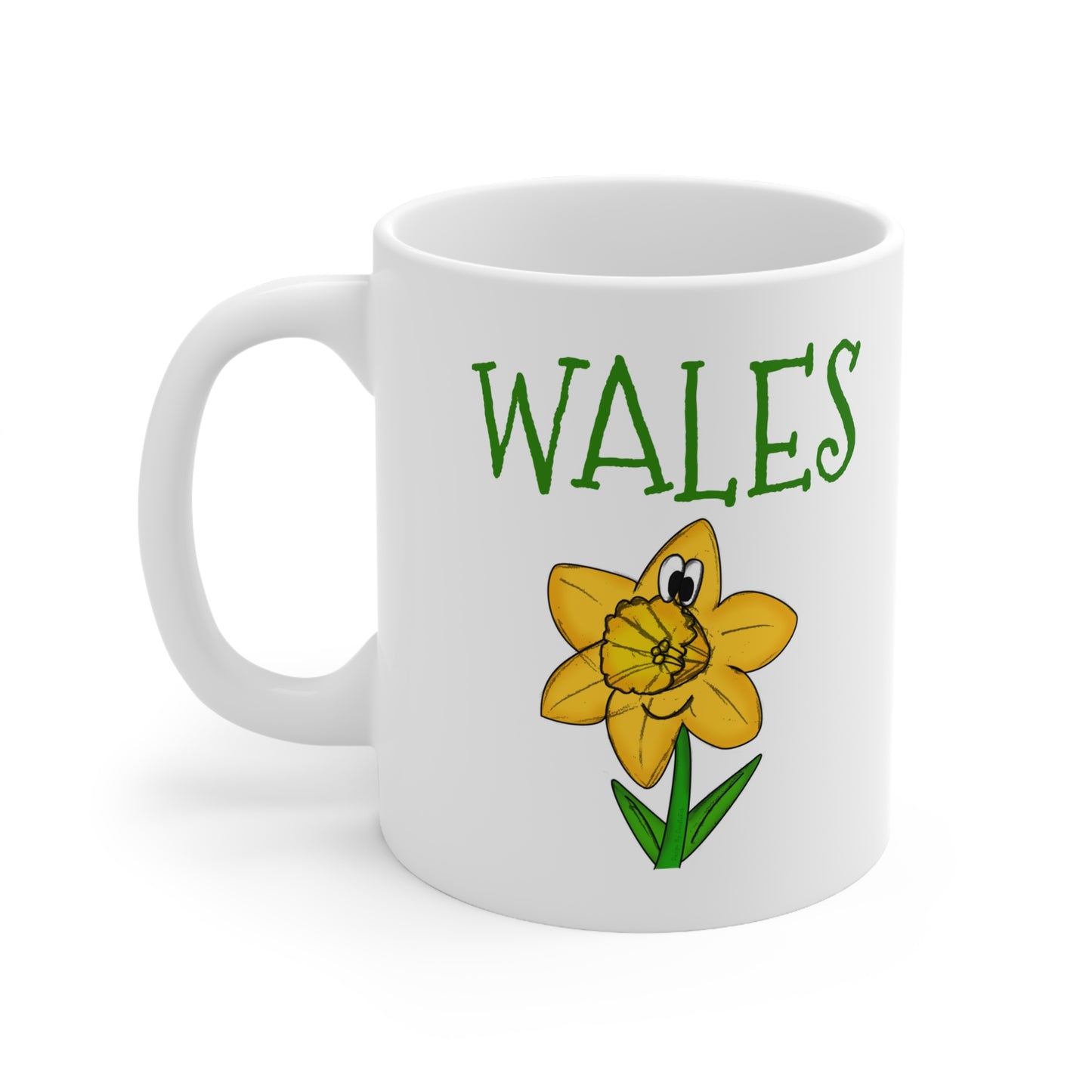 Welsh Daffodil Mug - St David's Day Gift