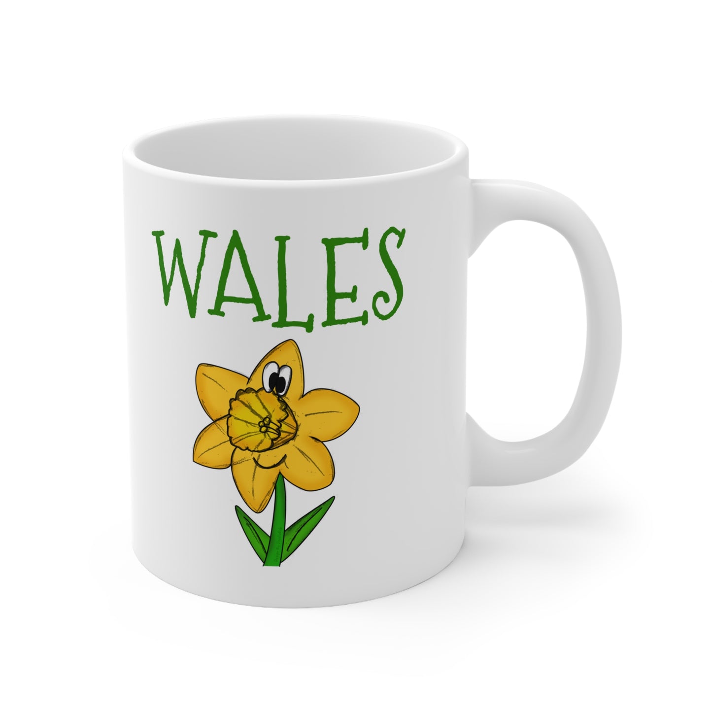 Welsh Daffodil Mug - St David's Day Gift