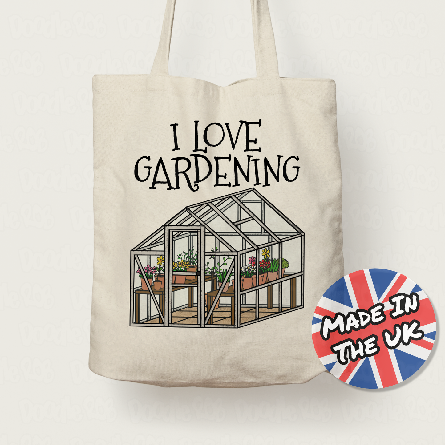 Gardener Tote Bag - I Love Gardening - Gardener Retirement Gift - Horticulturalist Gift