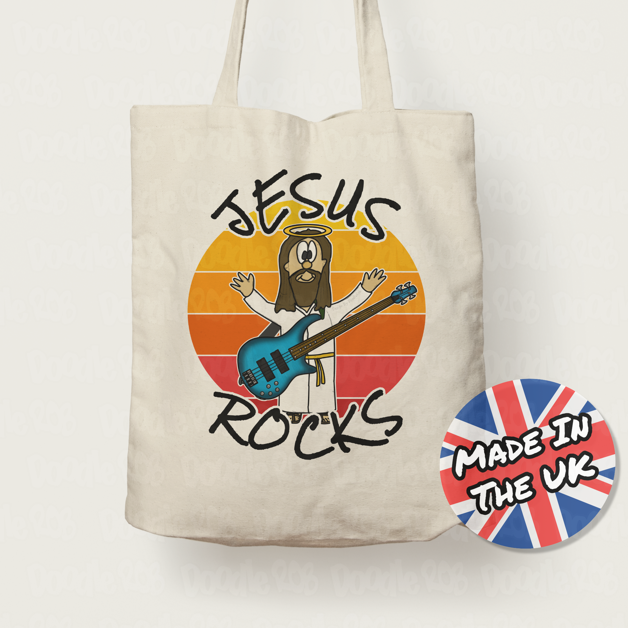 Not Today Jesus Tote Bag - Black - devil pentagram Satan Wicca RuPauls Drag  Race | eBay