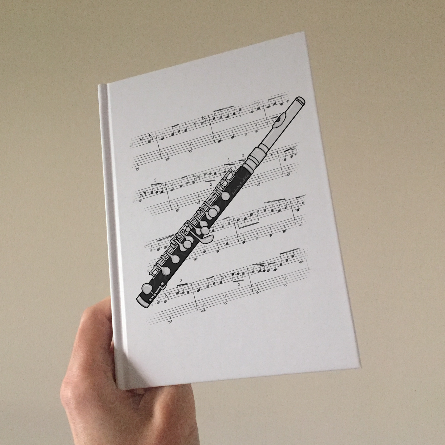 Piccolo Player Journal - Piccoloist Notebook - Woodwind Musician Gift