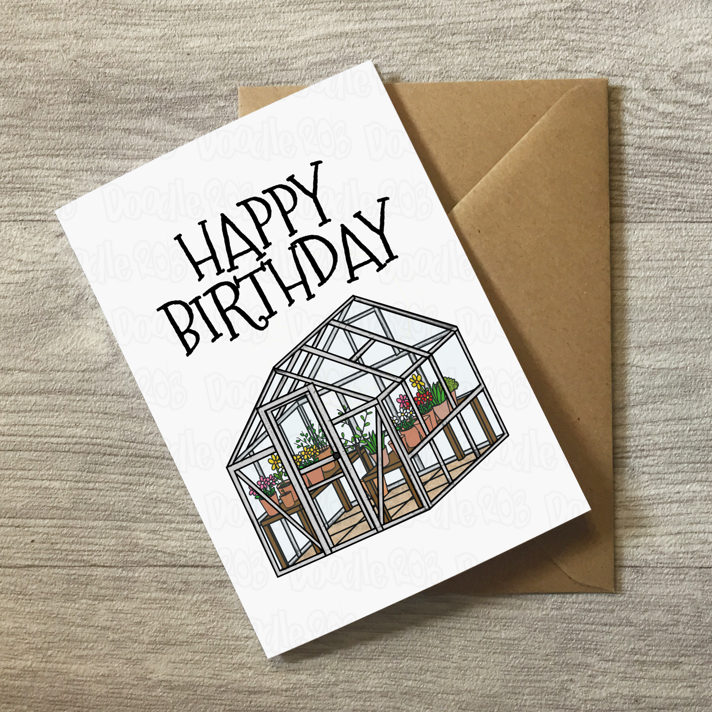 Gardening Birthday Card - Gardener Greeting Card