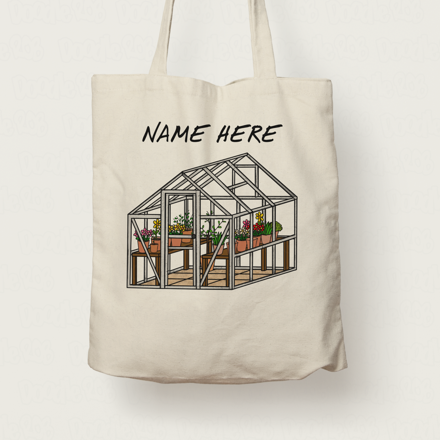 Gardener Personalised Tote Bag - Custom Gardening Gift - Plant Lover Tote Bag - Horticulturalist Gift