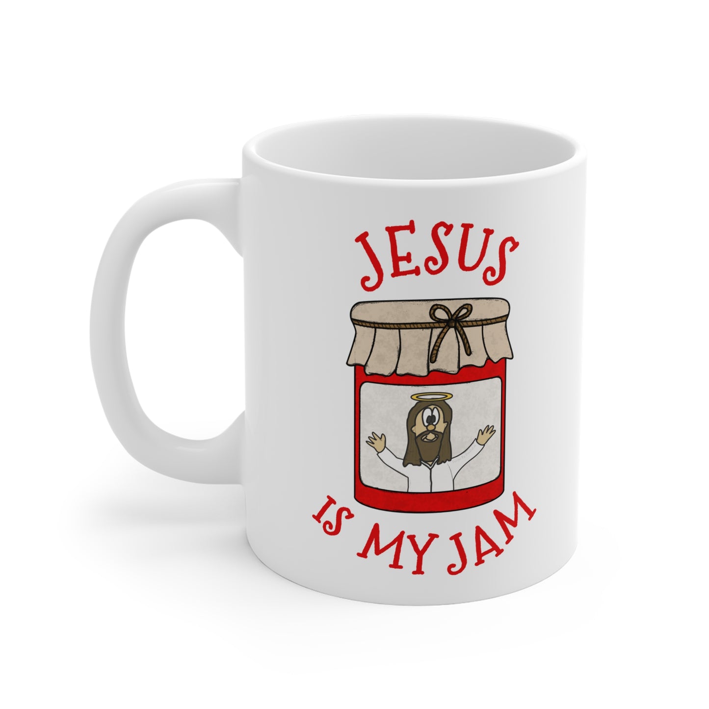 Jesus Is My Jam Mug - Christian Gift For Baker - Funny Church Gift