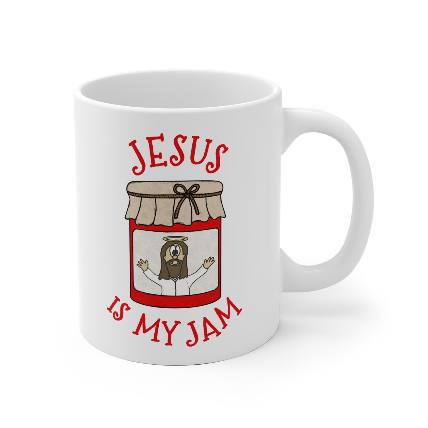 Jesus Is My Jam Mug - Christian Gift For Baker - Funny Church Gift