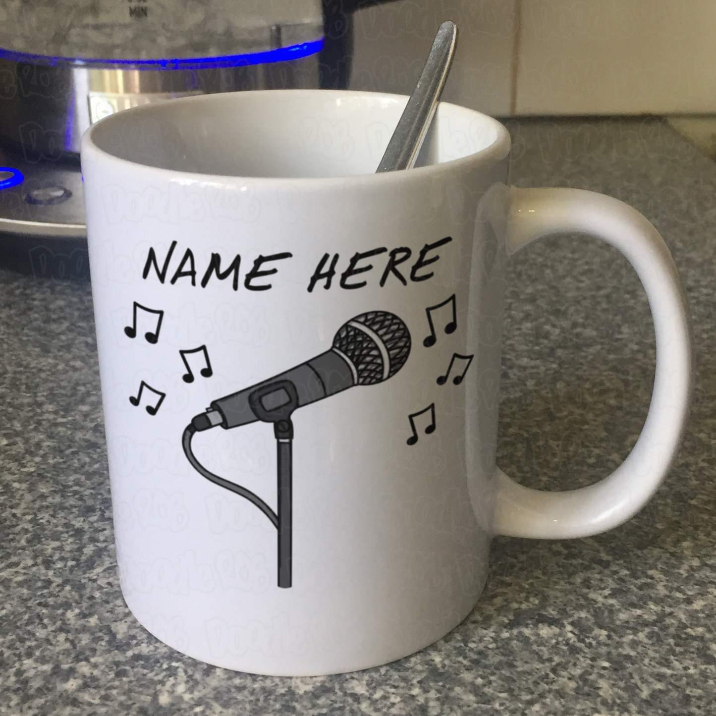 Singer Personalised Mug - Custom Gift For Vocalist - Singing Teacher Gift - Musician Mug