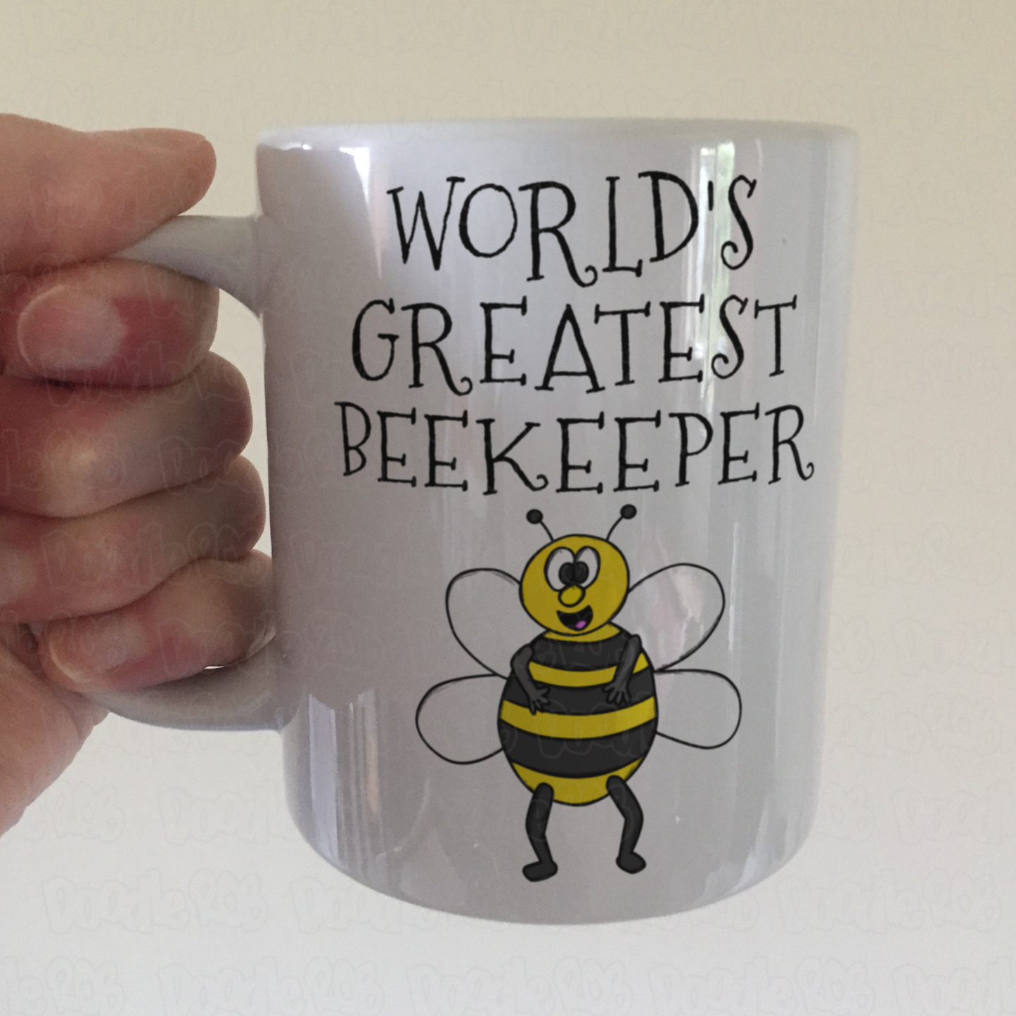 Funny Beekeeper Mug - World's Greatest Beekeeper - Gift For Apiarist - Cute Bee Mug