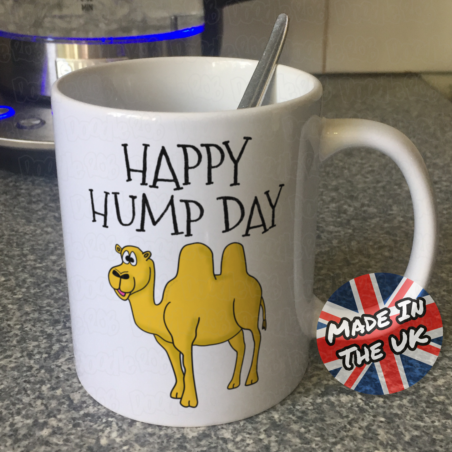 Funny Office Mug - Happy Hump Day - Camel Mug - Gift For Project Manager - Joke Work Gift