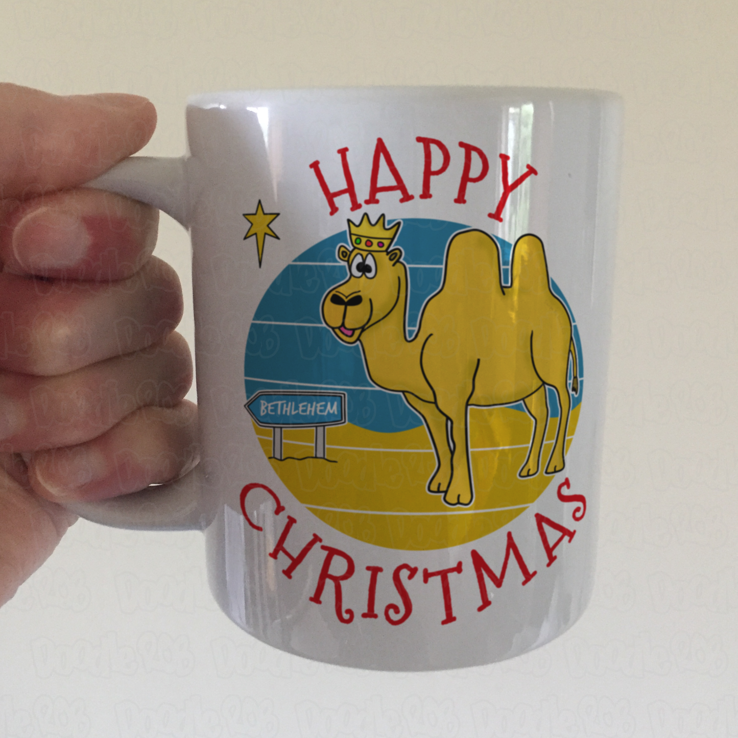 Christmas Camel Mug - Nativity Christmas Gift - Church Christmas Mug