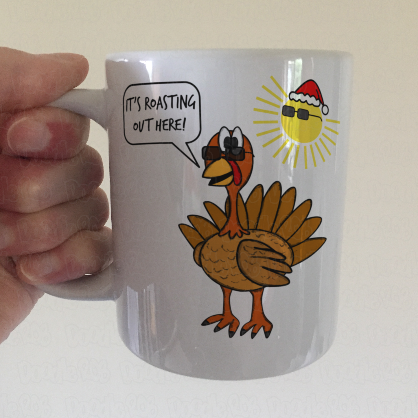 Christmas Turkey Mug - Christmas In July Mug - Summer Xmas Gift - Funny Christmas Mug