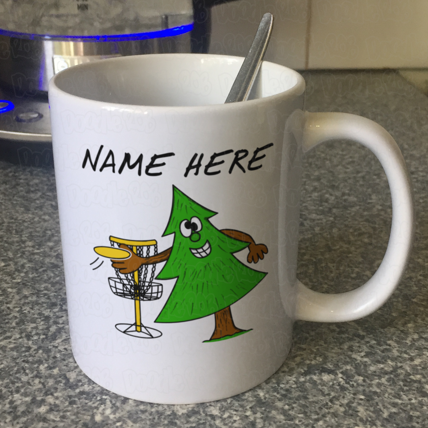 Disc Golf Personalised Mug - Custom Frisbee Golf Mug