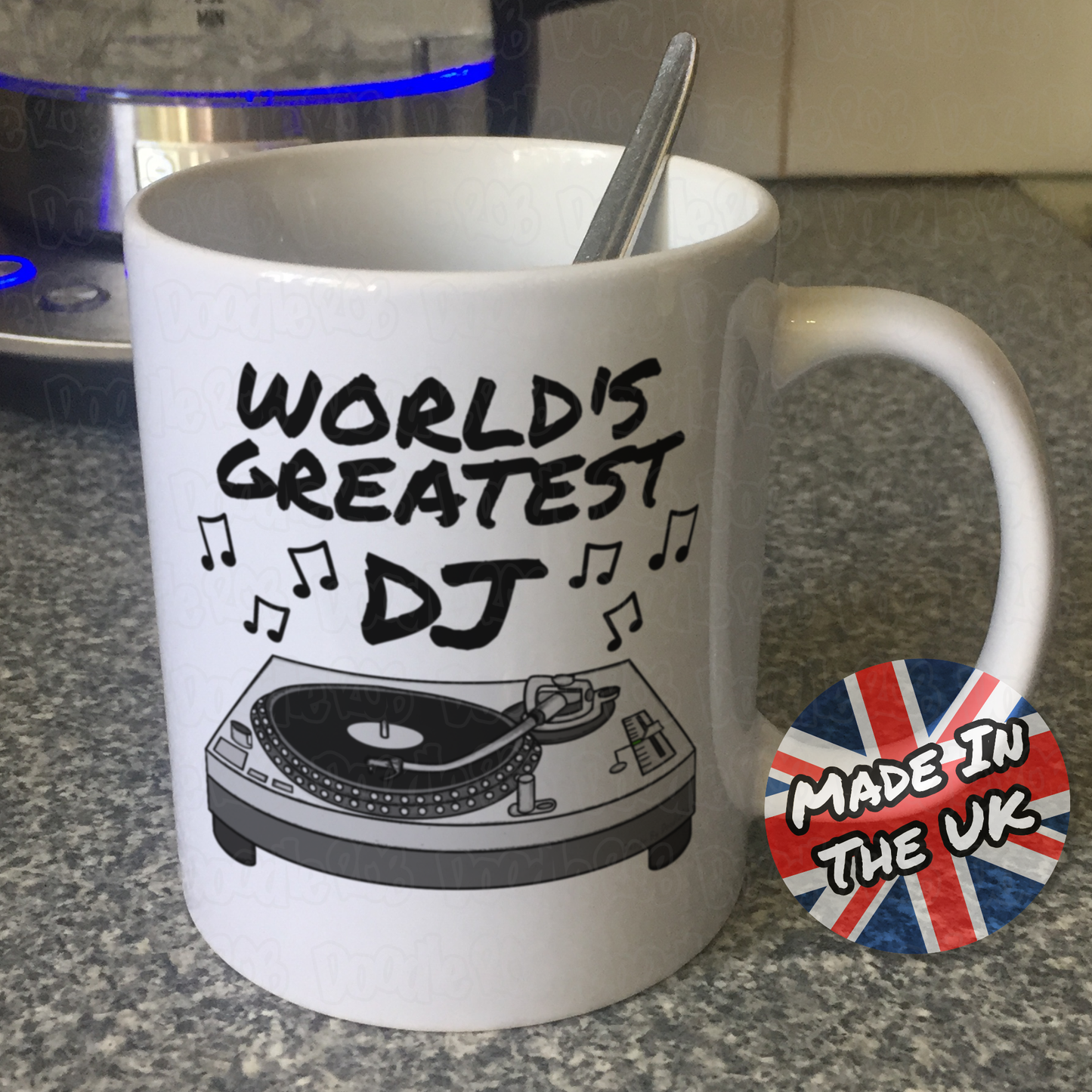 DJ Mug - World's Greatest DJ - Music Producer Gift