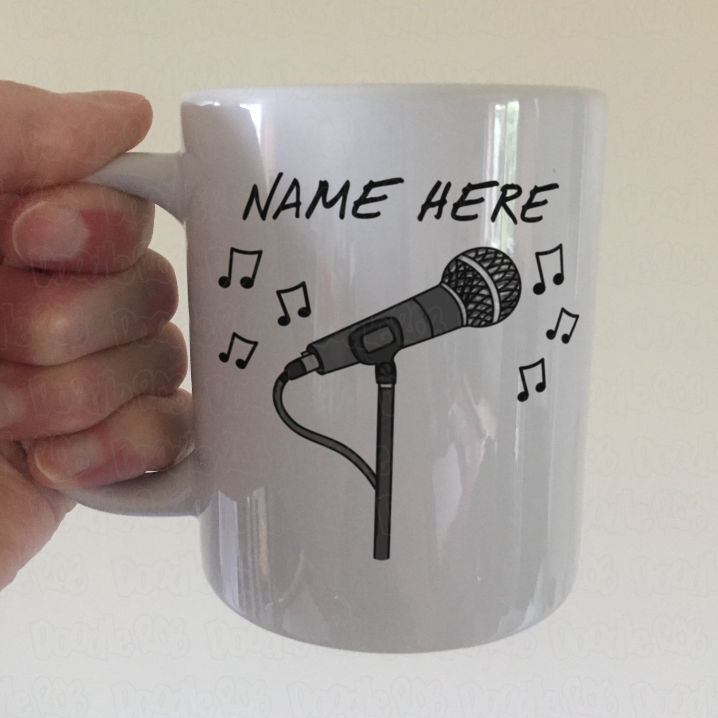 Singer Personalised Mug - Custom Gift For Vocalist - Singing Teacher Gift - Musician Mug