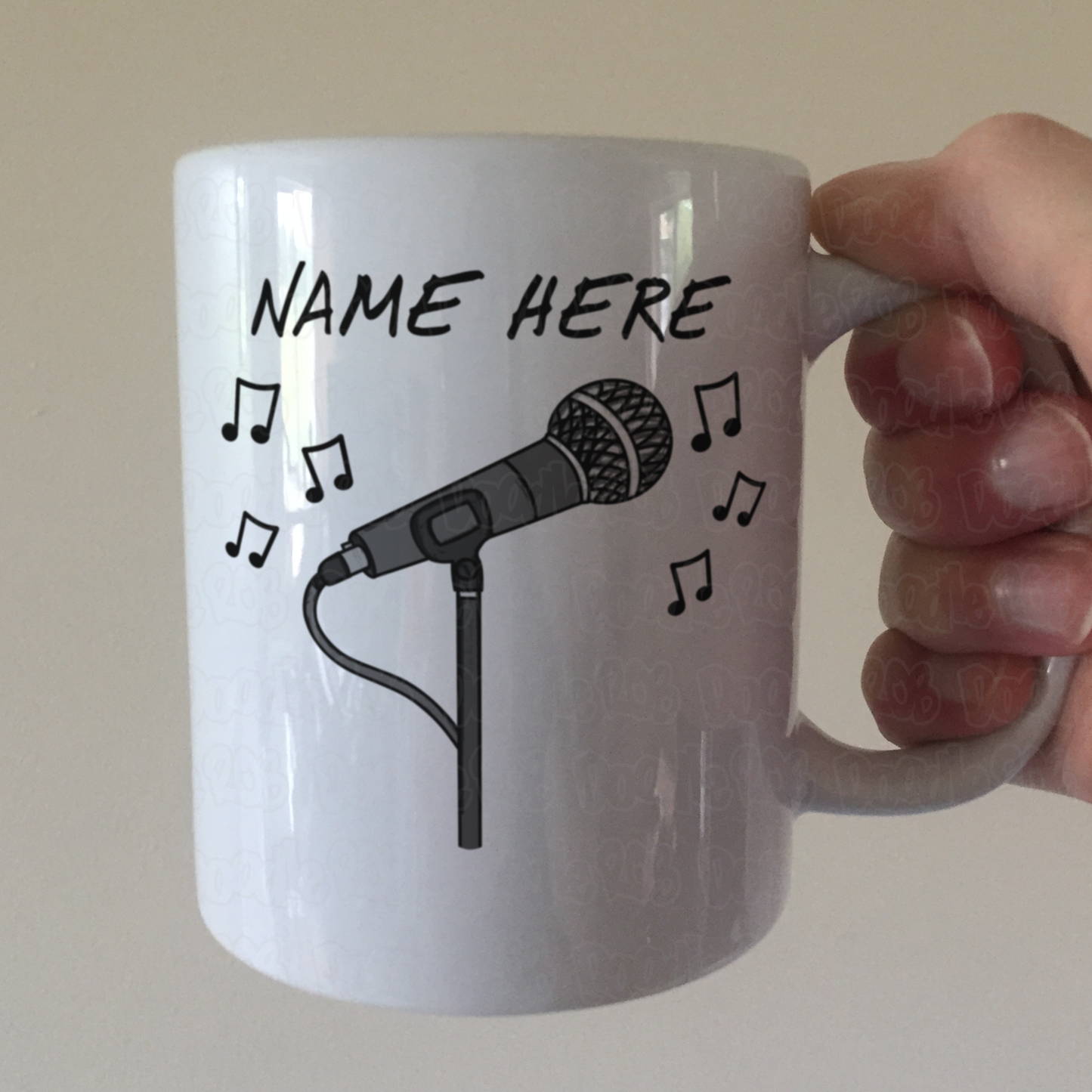 Singer Personalised Mug - Custom Gift For Vocalist - Singing Teacher Gift - Musician Mug