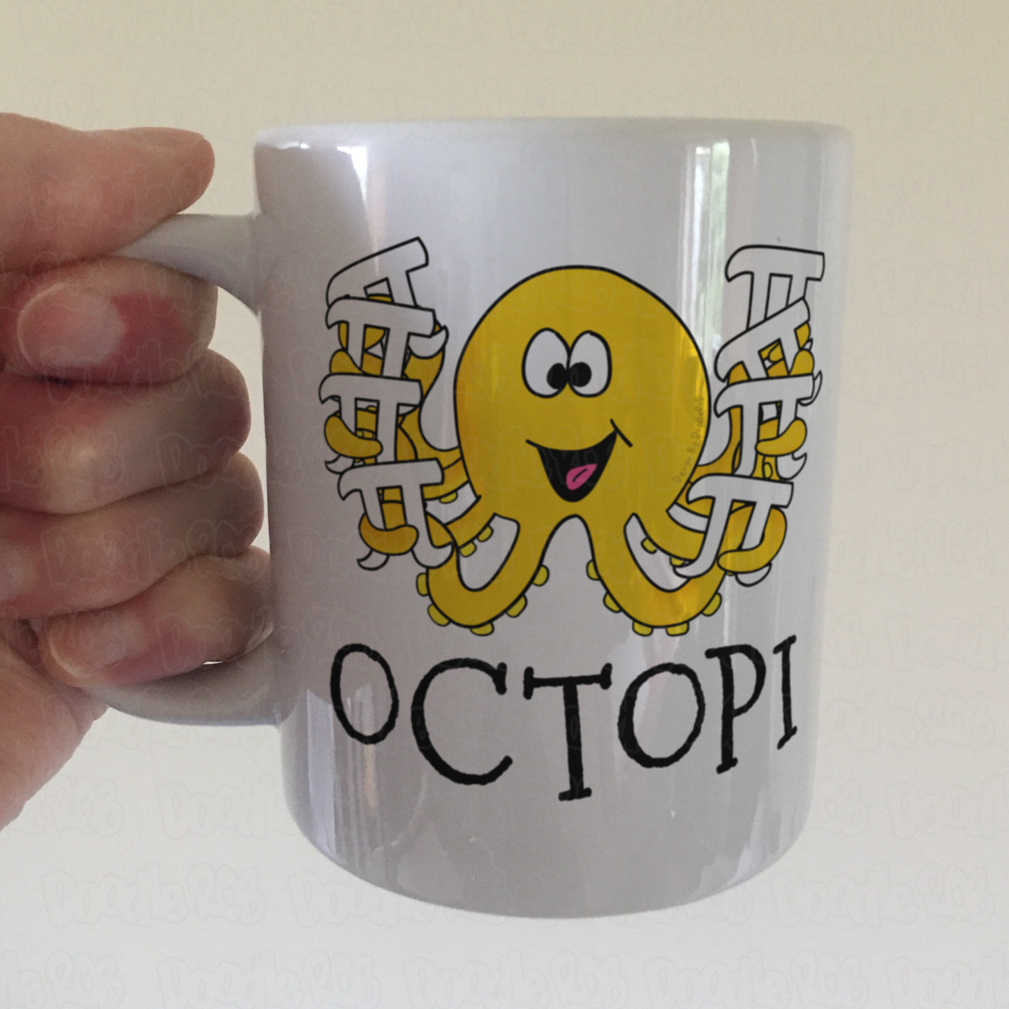 Octopi Mug - Maths Teacher Mug - Pi Day Octopus - Funny Mathematician Gift