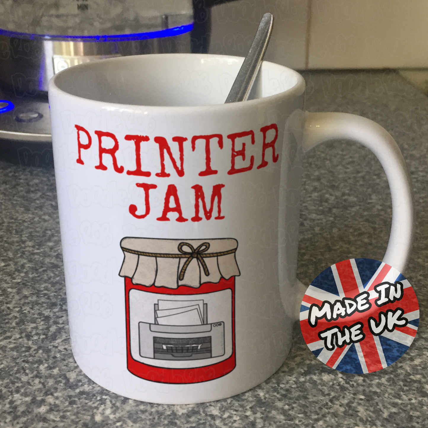 Funny Office Mug - Printer Jam - Computer Technician Gift - IT Humour Mug