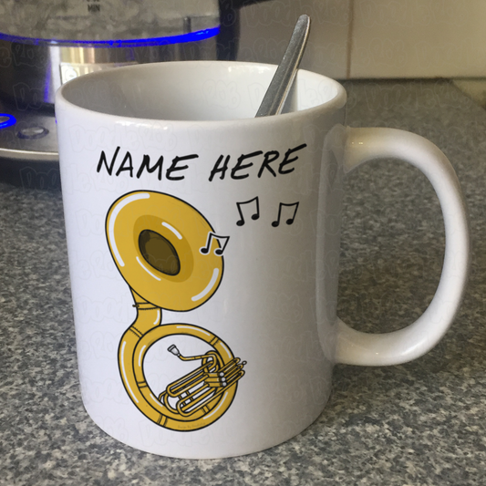 Sousaphone Personalised Mug - Sousaphonist Mug - Gift For Brass Musician