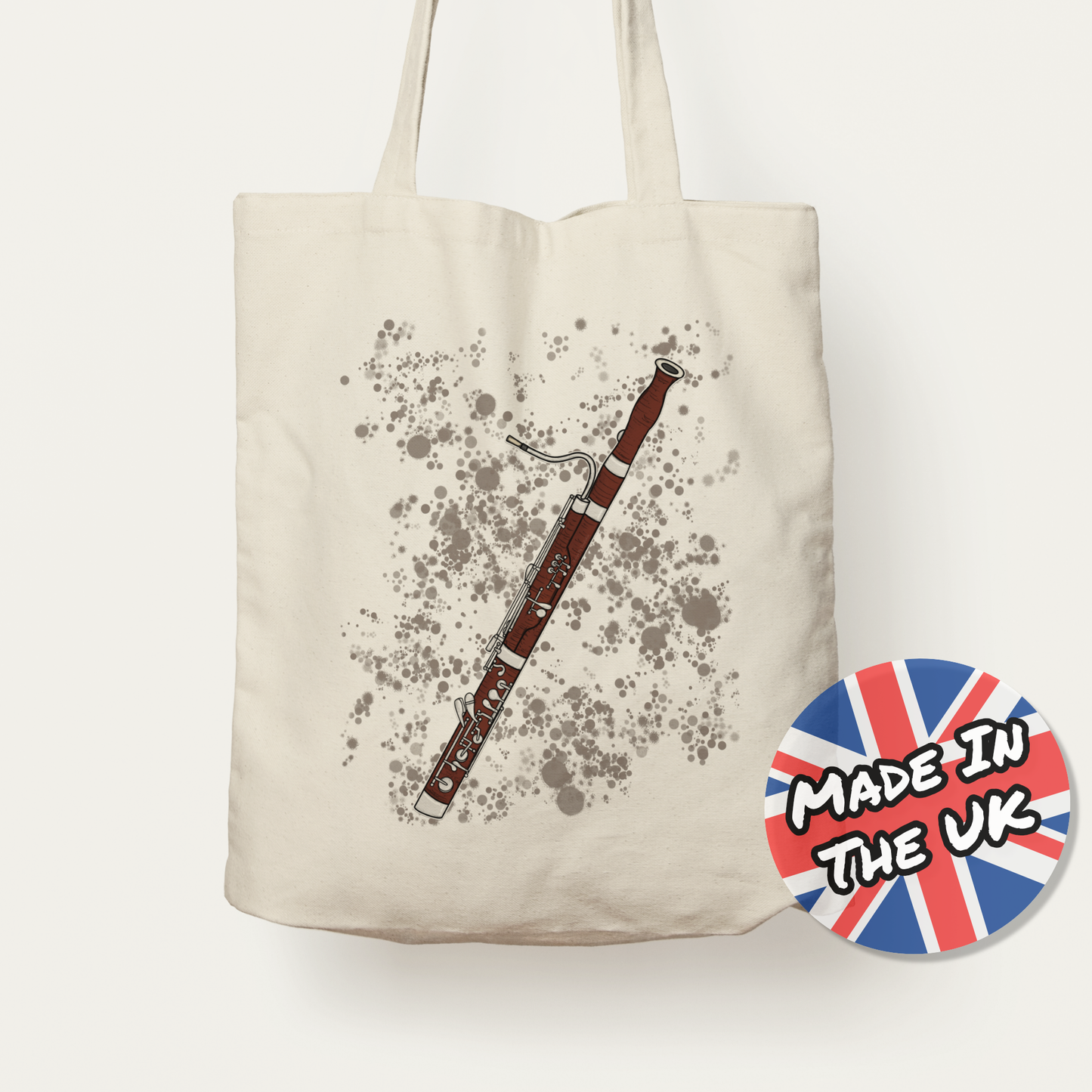 Bassoon Tote Bag - Gift For Bassoonist - Bassoon Teacher Gift