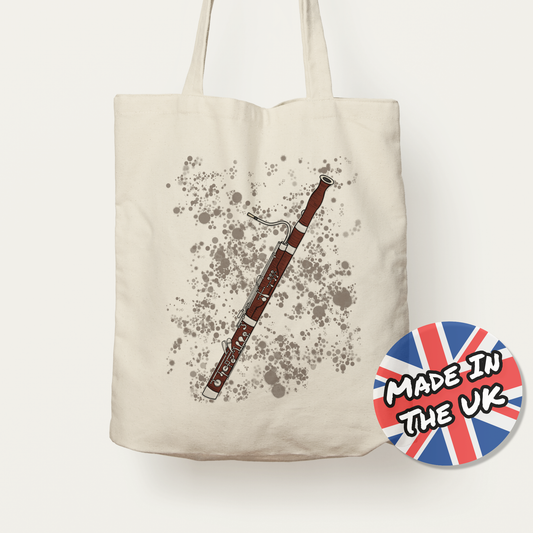 Bassoon Tote Bag - Gift For Bassoonist - Bassoon Teacher Gift